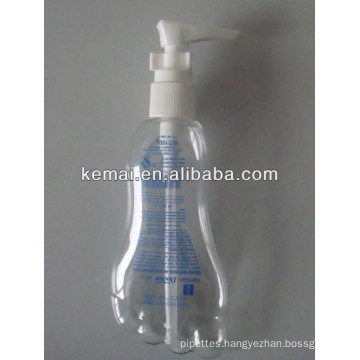 Foot shape pump bottle